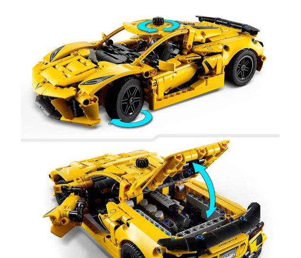LEGO Technic 42205 Chevrolet Corvette Stingray - 1308192 - zdjęcie 4